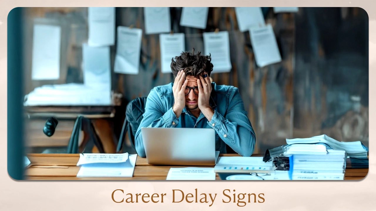 Career delay signs